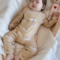 Load image into Gallery viewer, Baby Girls Boys Animals Cartoon Print Jumpsuits Wholesale 24110642
