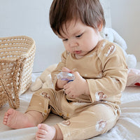 Load image into Gallery viewer, Baby Girls Boys Animals Cartoon Print Jumpsuits Wholesale 24110642
