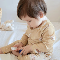 Load image into Gallery viewer, Baby Girls Boys Animals Cartoon Print Jumpsuits Wholesale 24110642
