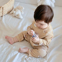 Load image into Gallery viewer, Baby Girls Boys Animals Cartoon Print Jumpsuits Wholesale 24110642
