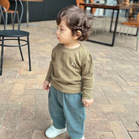 Load image into Gallery viewer, Baby Kid Girls Boys Solid Color Animals Tops Wholesale 24110643
