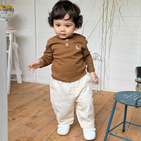Load image into Gallery viewer, Baby Kid Girls Boys Solid Color Animals Tops Wholesale 24110643
