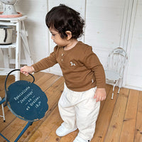 Load image into Gallery viewer, Baby Kid Girls Boys Solid Color Animals Tops Wholesale 24110643
