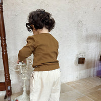 Load image into Gallery viewer, Baby Kid Girls Boys Solid Color Animals Tops Wholesale 24110643
