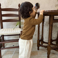 Load image into Gallery viewer, Baby Kid Girls Boys Solid Color Animals Tops Wholesale 24110643
