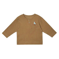 Load image into Gallery viewer, Baby Kid Girls Boys Solid Color Animals Tops Wholesale 24110643
