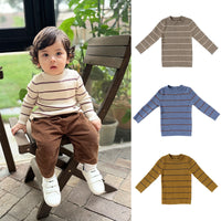 Load image into Gallery viewer, Baby Kid Girls Boys Striped Tops Wholesale 24110644
