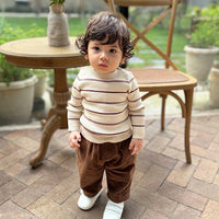 Load image into Gallery viewer, Baby Kid Girls Boys Striped Tops Wholesale 24110644
