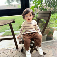 Load image into Gallery viewer, Baby Kid Girls Boys Striped Tops Wholesale 24110644
