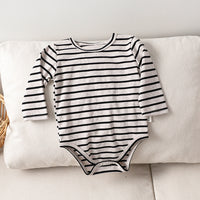 Load image into Gallery viewer, Baby Girls Boys Striped Rompers Wholesale 24110645
