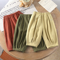 Load image into Gallery viewer, Baby Kid Girls Boys Solid Color Pants Wholesale 24110649
