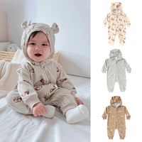 Load image into Gallery viewer, Baby Girls Boys Animals Cartoon Jumpsuits Wholesale 24110650

