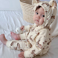 Load image into Gallery viewer, Baby Girls Boys Animals Cartoon Jumpsuits Wholesale 24110650
