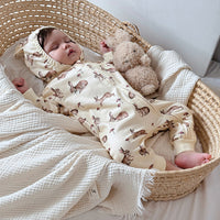Load image into Gallery viewer, Baby Girls Boys Animals Cartoon Jumpsuits Wholesale 24110650
