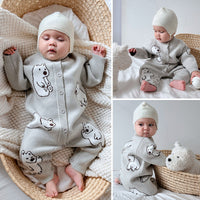 Load image into Gallery viewer, Baby Girls Boys Animals Cartoon Crochet Jumpsuits Wholesale 24110652
