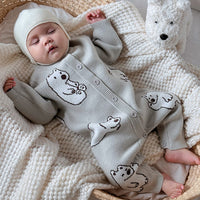 Load image into Gallery viewer, Baby Girls Boys Animals Cartoon Crochet Jumpsuits Wholesale 24110652
