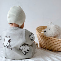 Load image into Gallery viewer, Baby Girls Boys Animals Cartoon Crochet Jumpsuits Wholesale 24110652
