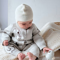 Load image into Gallery viewer, Baby Girls Boys Animals Cartoon Crochet Jumpsuits Wholesale 24110652
