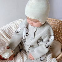 Load image into Gallery viewer, Baby Girls Boys Animals Cartoon Crochet Jumpsuits Wholesale 24110652
