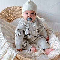 Load image into Gallery viewer, Baby Girls Boys Animals Cartoon Crochet Jumpsuits Wholesale 24110652
