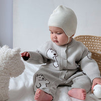 Load image into Gallery viewer, Baby Girls Boys Animals Cartoon Crochet Jumpsuits Wholesale 24110652
