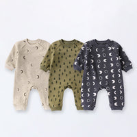 Load image into Gallery viewer, Baby Boys Plant Galaxy Print Jumpsuits Wholesale 24110654

