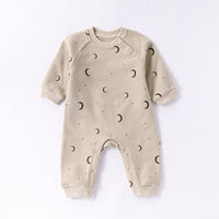 Load image into Gallery viewer, Baby Boys Plant Galaxy Print Jumpsuits Wholesale 24110654
