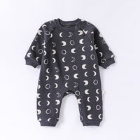 Load image into Gallery viewer, Baby Boys Plant Galaxy Print Jumpsuits Wholesale 24110654
