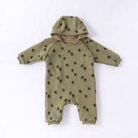 Load image into Gallery viewer, Baby Girls Boys Polka dots Animals Cartoon Jumpsuits Wholesale 24110656
