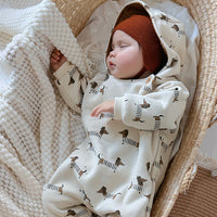 Load image into Gallery viewer, Baby Girls Boys Polka dots Animals Cartoon Jumpsuits Wholesale 24110656
