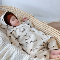 Load image into Gallery viewer, Baby Girls Boys Polka dots Animals Cartoon Jumpsuits Wholesale 24110656
