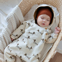 Load image into Gallery viewer, Baby Girls Boys Polka dots Animals Cartoon Jumpsuits Wholesale 24110656
