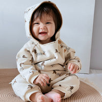 Load image into Gallery viewer, Baby Girls Boys Polka dots Animals Cartoon Jumpsuits Wholesale 24110656
