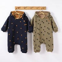 Load image into Gallery viewer, Baby Girls Boys Polka dots Animals Cartoon Jumpsuits Wholesale 24110656
