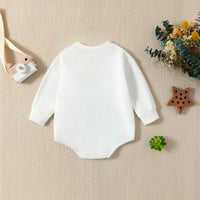 Load image into Gallery viewer, Baby Girls Plant Embroidered St Patrick&#39;s Day Rompers Wholesale 25010703
