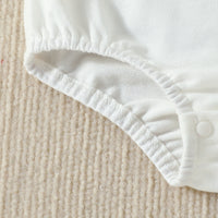 Load image into Gallery viewer, Baby Girls Plant Embroidered St Patrick&#39;s Day Rompers Wholesale 25010703
