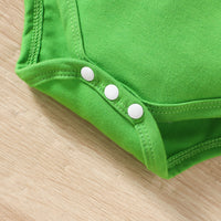 Load image into Gallery viewer, 2 Pieces Set Baby Girls St Patrick&#39;s Day Letters Print Rompers And Plant Skirts Wholesale 25010707
