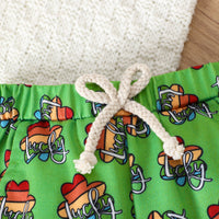 Load image into Gallery viewer, 2 Pieces Set Baby Kid Girls St Patrick&#39;s Day Letters Tops And Plant Pants Wholesale 25010708
