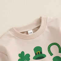 Load image into Gallery viewer, Baby Girls Boys Plant Print St Patrick&#39;s Day Rompers Wholesale 25010720
