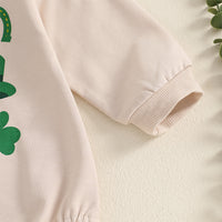 Load image into Gallery viewer, Baby Girls Boys Plant Print St Patrick&#39;s Day Rompers Wholesale 25010720
