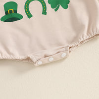 Load image into Gallery viewer, Baby Girls Boys Plant Print St Patrick&#39;s Day Rompers Wholesale 25010720

