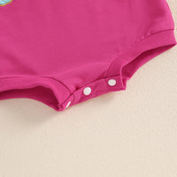 Load image into Gallery viewer, Baby Girls Boys Solid Color Embroidered St Patrick&#39;s Day Rompers Wholesale 25010722
