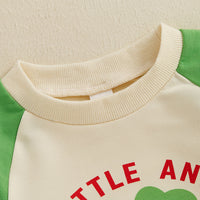 Load image into Gallery viewer, Baby Girls Boys Letters Color-blocking St Patrick&#39;s Day Rompers Wholesale 25010733
