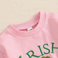 Load image into Gallery viewer, Baby Girls Embroidered St Patrick&#39;s Day Rompers Wholesale 25010734
