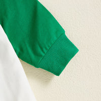 Load image into Gallery viewer, 2 Pieces Set Baby Kid Girls Boys St Patrick&#39;s Day Letters Tops And Solid Color Pants Wholesale 25010736
