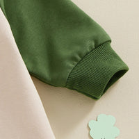 Load image into Gallery viewer, Baby Girls Boys Letters Color-blocking St Patrick&#39;s Day Jumpsuits Wholesale 25010741
