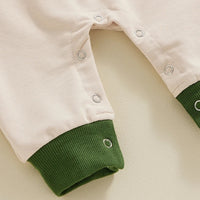 Load image into Gallery viewer, Baby Girls Boys Letters Color-blocking St Patrick&#39;s Day Jumpsuits Wholesale 25010741
