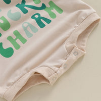 Load image into Gallery viewer, Baby Girls Boys Letters St Patrick&#39;s Day Rompers Wholesale 25010743
