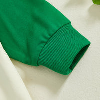 Load image into Gallery viewer, 2 Pieces Set Baby Kid Girls Boys St Patrick&#39;s Day Letters Tops And Solid Color Pants Wholesale 25010744
