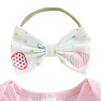 Load image into Gallery viewer, 2 Pieces Set Baby Girls Easter Letters Print Rompers And Bow Skirts Wholesale 25021001
